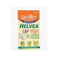 Anti-mites protection textile helvea ZENSECT, 12 feuilles