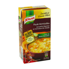 Knorr Secrets de Grand-Mère - Soupe poule vermicelles la brique de 500 ml