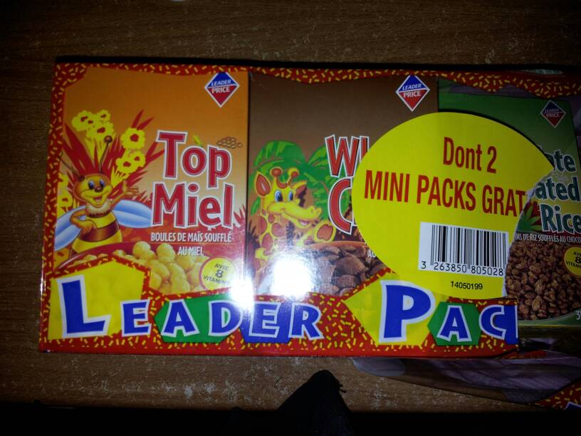 Leader pack céréales 8x45g