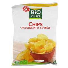 Chips Bio Vllage Bio naturre 125g