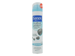 Sanex, Natur Protect - Deodorant 24h a la pierre d'Alun anti-traces blanches, l'aerosol de 200 ml
