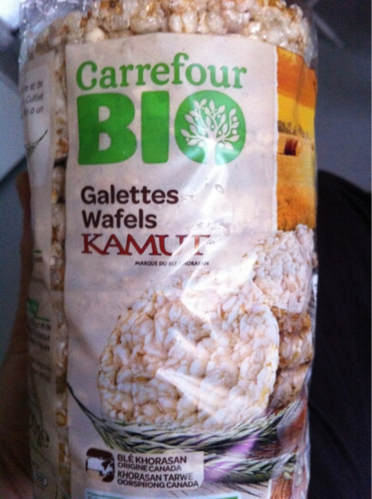 Galettes de blé Kamut bio