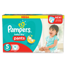 Pampers baby dry pants mega x72 taille 5