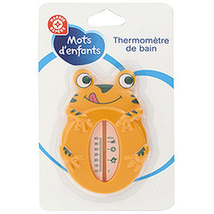 Thermometre bain Mots D'enfants Sans mercure x1 grenouille