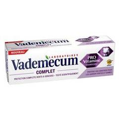 Vademecum, Dentifrice Pro Vitamine Complet, le tube de 75 ml