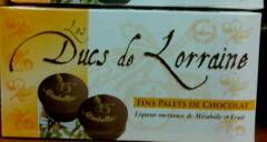 Fins palets de chocolat Les Ducs de Lorraine