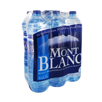 Mont Blanc EAu minerale 6x1.5L