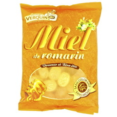 Bonbons au miel de romarin VERQUIN, 250g