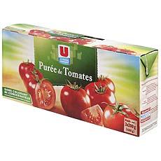 Puree de tomate U, 3x200g