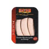Saucisses blanches a griller au fromage METZGER MULLER, 3 pieces, 330g