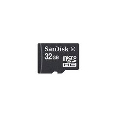 Carte mémoire Micro SDHC SANDISK, 32Go, adaptateur