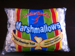 LITTLE BECKY Mini Marshmallows 280 g - Lot de 2