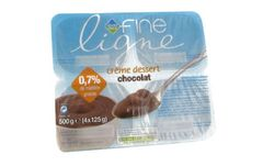 Crème dessert chocolat, Fine Ligne 4x125g