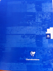 Cahier Clairefontaine 17x22 Gd carreaux 96 pages x1