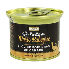 Marie Labeyrie bloc de foie gras de canard france 150g