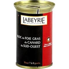 Labeyrie bloc foie gras canard 290g