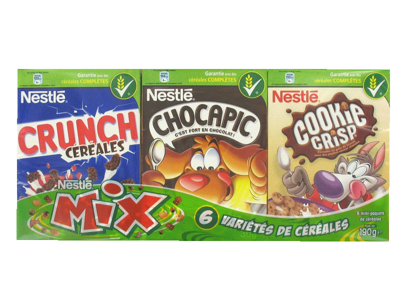 Mix Nestle 5 x30g + 1x40g