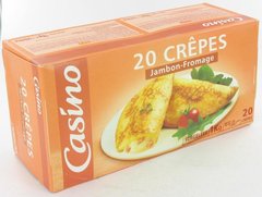 Crepes jambon/fromage
