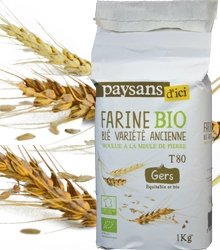 farine bio touselle ble variete ancienne t80 paysans d'ici ethiquable 1kg