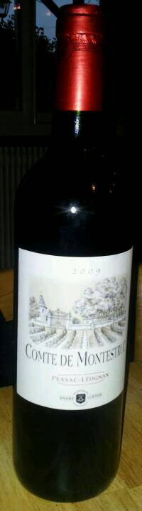 Comte de Montestruc, Pessac-Leognan vin rouge Comte de Montestruc, la bouteille de 75 cl