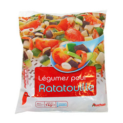 Auchan legumes ratatouille 1kg