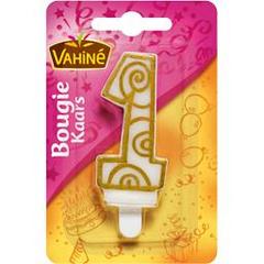 Vahine bougie chiffre adulte n°1