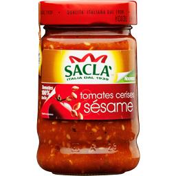 Sacla, Sauce tomates cerises et sesame, le pot de 190 g