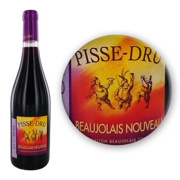 Beaujolais nouveau Pisse Dru 2013 -12° -75cl