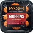 Muffins au chorizo PASO, x10, 200g