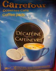 Dosettes café décaféiné