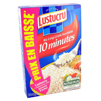 Riz 10 min Lustucru 900g