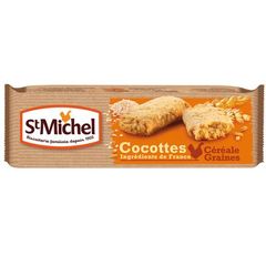 Biscuits st Michel Cocottes Cereales et graines 140g
