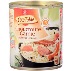 Choucroute Cote Table garnie 800g
