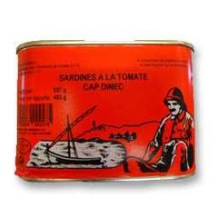 Sardines a la tomate , la boite de 697 gr