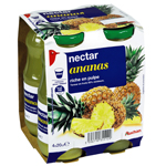 Auchan nectar d'ananas 4x20cl