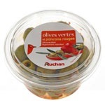 Auchan olives piquantes 150g