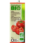 Jus de Tomate Bio - 100% Pur Fruit Pressé