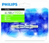 Philips 924587144220 Ampoule Eco-Halogène Crayon - Culot R7s - 80 Watts consommés - Equivalence incandescence : 100W
