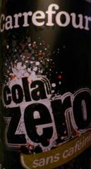Soda cola sans caféine Carrefour