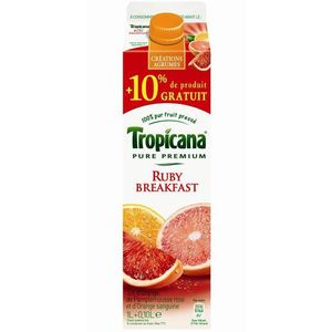 Jus de fruits Tropicana Ruby breakfast 1l