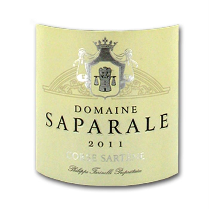 Vin blanc Domaine Saparale 2011 75cl