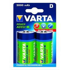 batterie rechargeable Varta Accu Ready2Use D Mono Ni-Mh (2-Pack, 3000 mAh)