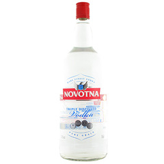 Vodka Novotna pure grain 37.5%vol. 1.5l