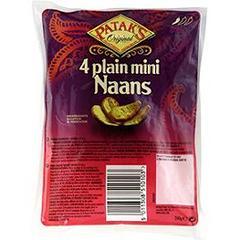 Mini Naans nature