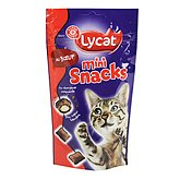 Mini snacks chat Lycat Bouchées boeuf 60g