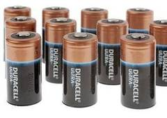 10 Pièces Duracell Batterie Photo Type CR 123 (CR17345) 3V Paquet