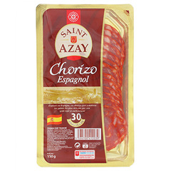 Chorizo espagnol Saint Azay 30 tranches 150g