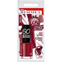 Rimmel London 60 Sec Super Shine - Vernis à ongles Rapid Ruby 320 le vernis de 8 ml