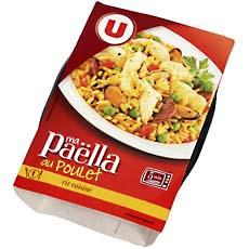 Paella au poulet U, 300g