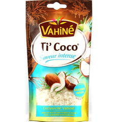 Saveur intense - Ti' Coco Copeaux de Noix de coco tendres et sucres. Delicatement moelleux.